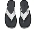 Кожаные шлепанцы Leather Platform Flip Flop от Tory Burch на платформе