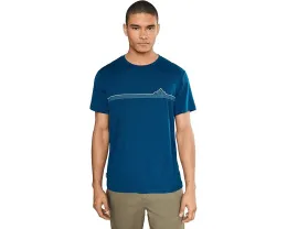 Футболка Icebreaker Merino 150 Tech Lite с коротким рукавом и полосками из мериносовой шерсти