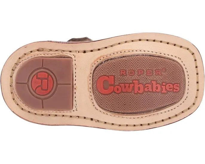 Детские ковбойские сапоги Roper Kids Cowbaby Buffalo с вышивкой бизона
