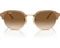 Солнцезащитные очки Ray-Ban RB4429 с ацетатной оправой и зеркальными линзами