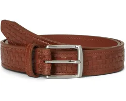 Ремень Johnston & Murphy Woven Center Lace Belt с плетеным узором