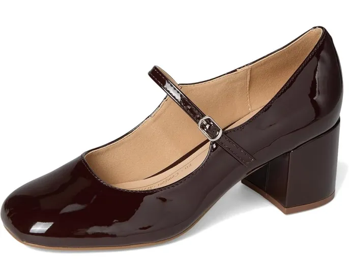 Туфли Okenna на квадратном каблуке с ремешком в стиле мэри джейн