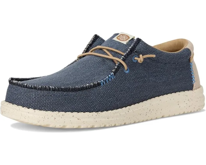Кроссовки Hey Dude Wally Coastline Jute с плетеным верхом