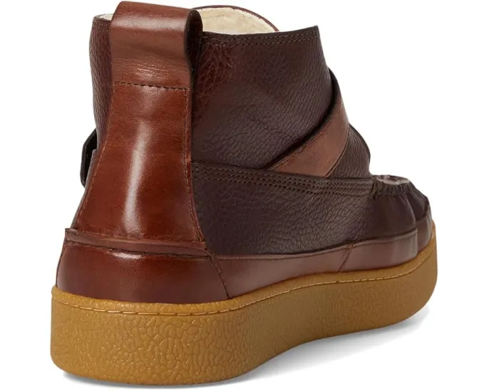 Ботинки Lodge Moc с овчиной, пряжкой и подошвой Vibram в стиле мокасин