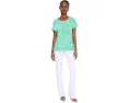 Топ Lilly Pulitzer Etta с круглым вырезом из пима-хлопка