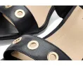 Сандалии LifeStride Clara Slingback с широкими ремешками и металлическими люверсами