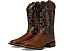 Ковбойские сапоги Laredo Broken Bow с квадратным носком и контрастной голенищем