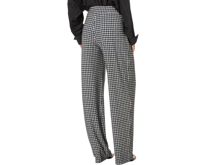 Norma Kamali Low Rise Pleated Trouser брюки с защипами на эластичном поясе