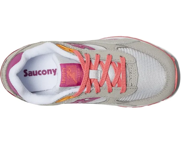 Кроссовки Saucony Originals Shadow 6000 для детей с верхом из замши и сетки