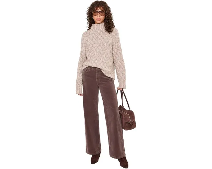 Джинсы Jeans Corduroy High-Rise Wide Leg от KUT from the Kloth с высокой посадкой
