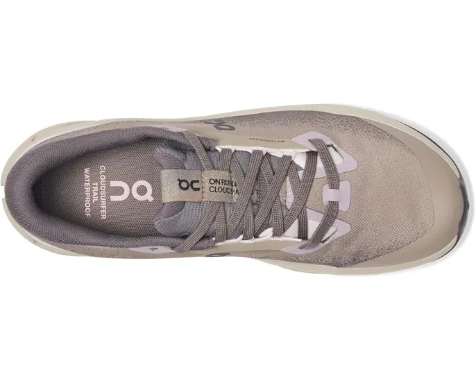 On Cloudsurfer Trail 2 Waterproof водонепроницаемые трейловые кроссовки