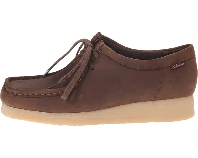 Мокасины Clarks Padmora с ручной строчкой на носке и стелькой из натурального крепа