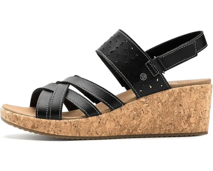Сандалии SKECHERS Arch Fit Beverlee 2.0 Natural Era с лазерной резкой и веганскими материалами