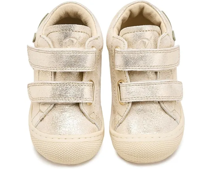 Naturino Xyndra Vl детские туфли с кожаным верхом и металлическим цветком