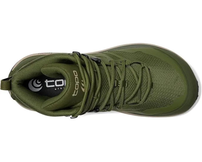 Треккинговые ботинки Topo Athletic с водонепроницаемой мембраной и подошвой Vibram
