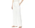 Широкие брюки из льна с эластичным поясом от Lauren Ralph Lauren