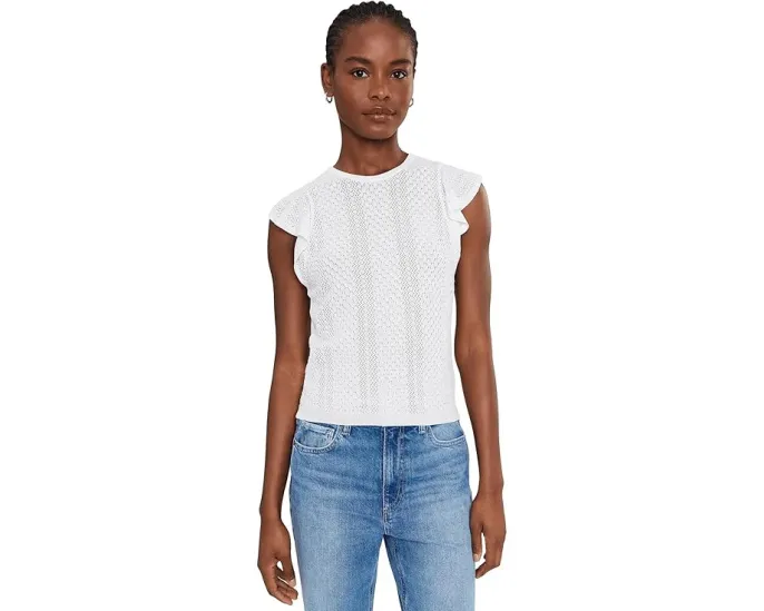 Топ Paige Margo Tank из вискозы с кружевными деталями