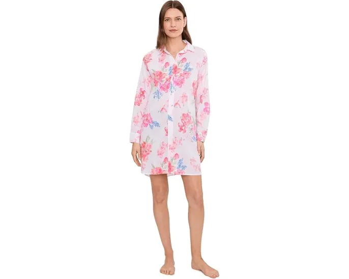 Long Sleeve Roll Tab Sleeve His Shirt Sleepshirt