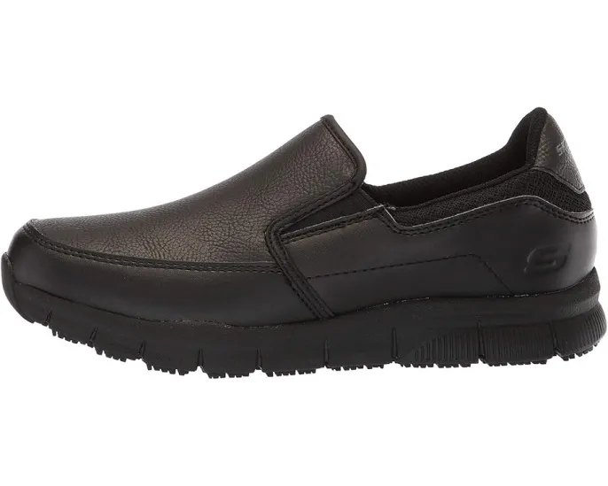 Рабочие туфли SKECHERS Work Nampa Annod без шнуровки с Memory Foam