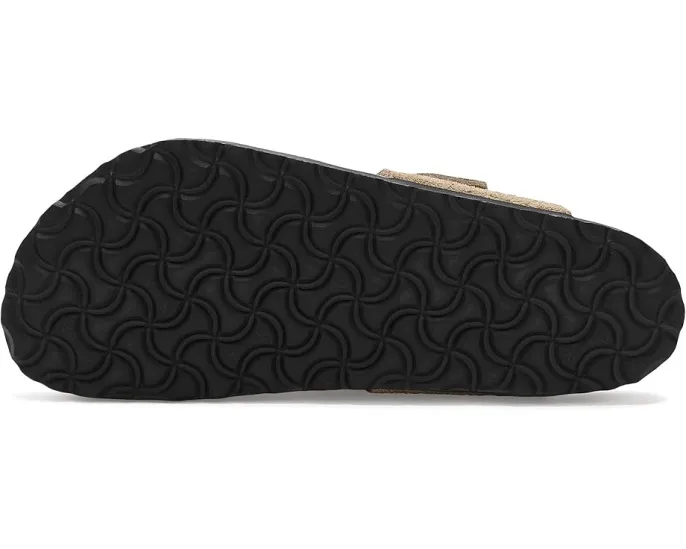 Сандалии Birkenstock Gizeh Rivets из замши с ремешком между пальцами и стелькой из пробки