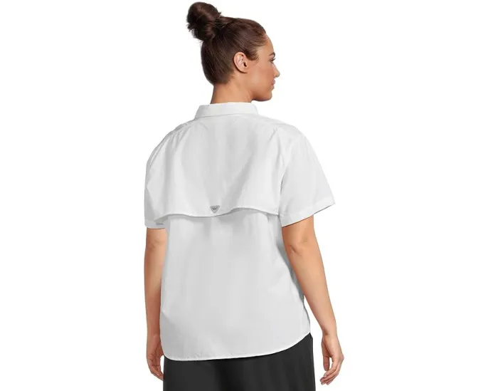 Columbia Plus Size Bahama II с коротким рукавом и защитой UPF 50