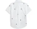 Polo Ralph Lauren рубашка Pony Oxford с коротким рукавом для малышей