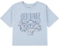 Футболка Floral NY Crest с принтом от abercrombie kids