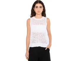 Топ Eileen Fisher Slub Jewel Neck из органического хлопка