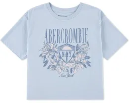 Футболка Floral NY Crest с принтом от abercrombie kids