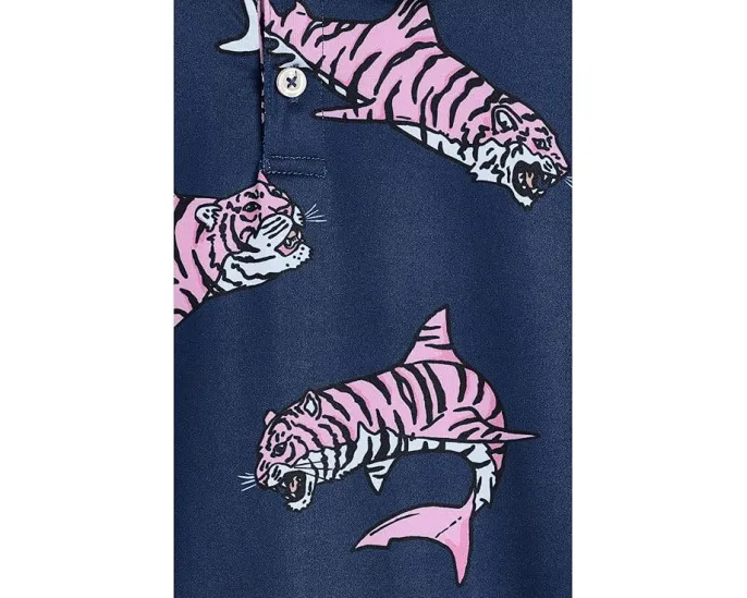 Polo The King Of The Sea Chubbies Kids с принтом тигра
