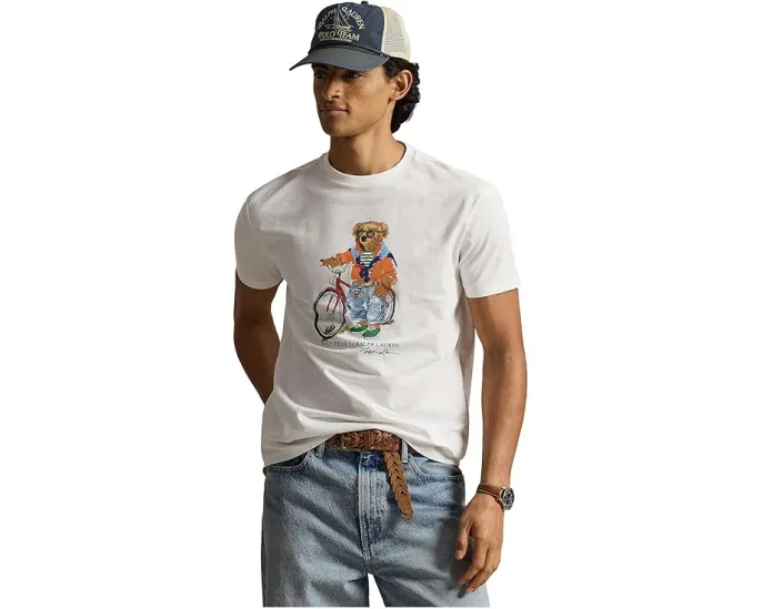 Футболка Polo Ralph Lauren с медведем классического кроя