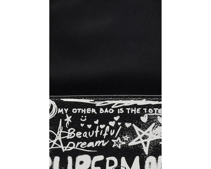 Мини-сумка Marc Jacobs The Punk Scribble с дерзким принтом