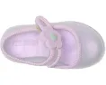 Балетки Hip Ballerina с аппликацией цветка и липучкой Mini Melissa