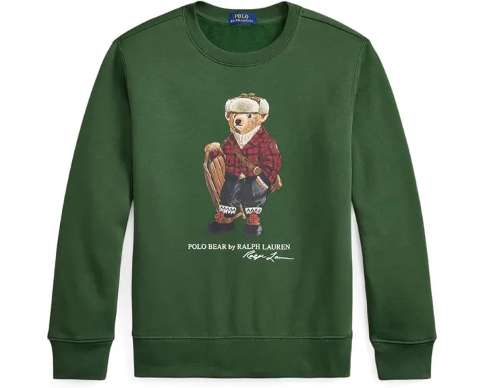 Толстовка Polo Ralph Lauren с капюшоном и принтом Polo Bear для детей