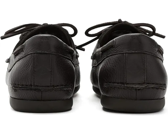 Кроссовки Sperry Slimboat из темно-коричневой кожи с 360° шнуровкой