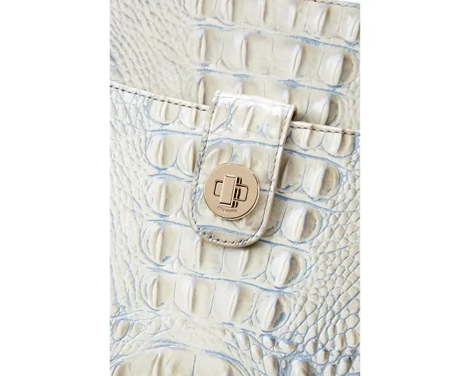 Брамин Кроссбоди Leia с ремешком-сеткой и замком на клапане