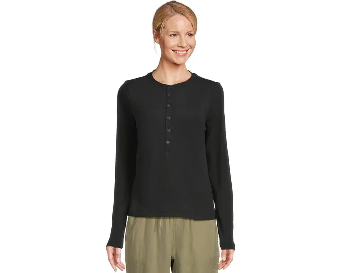 Термобелье L.L.Bean Signature Premium с длинным рукавом и воротником хенли