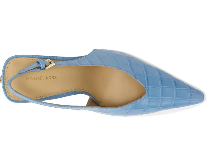 Туфли Electra Sling Pump от MICHAEL Michael Kors с конусным каблуком и острым носком
