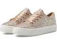 Детские кроссовки Keds Triple UP Glitter Celebrations с блестками и стопкой