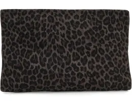 Клатч Bettina Leppo из мягкой кожи с принтом под животное AllSaints