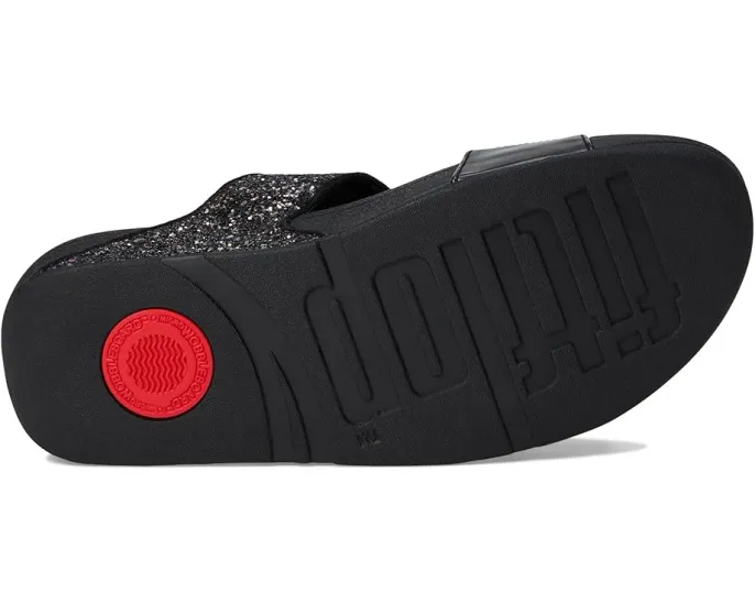 FitFlop слайды Lulu Multi-Tonal Glitter с микроволокном и амортизацией