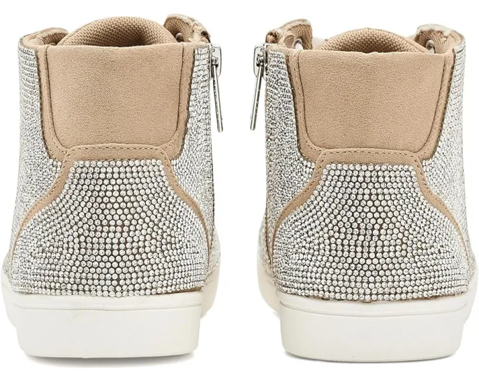 Высокие кроссовки Kula для девочек с кристаллами и молнией от Nina Kids