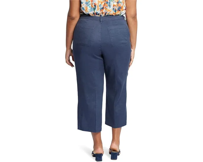 NYDJ Кроп карго с широкими штанинами для полных размеров