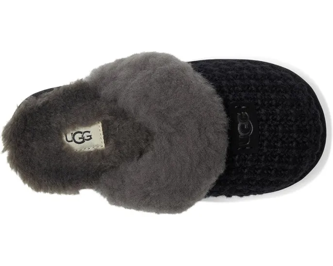 Детские тапочки UGG Kids Cozy II Knit с подкладкой UGGplush