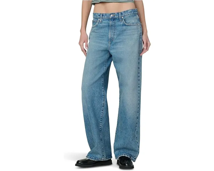 Джинсы Joe's Jeans The Ryan с низкой посадкой и широкими штанинами