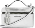 Косметичка Marc Jacobs с металлическим эффектом J Marc Vanity Bag