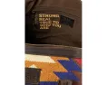 Дорожная сумка STS Ranchwear Crimson Sun из хлопка с кожаными деталями