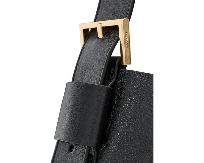 Средняя сумка AllSaints Asha из мягкой кожи с регулируемым ремнем