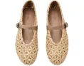 Бернардо Borden Raffia туфли из рафии с ремешком