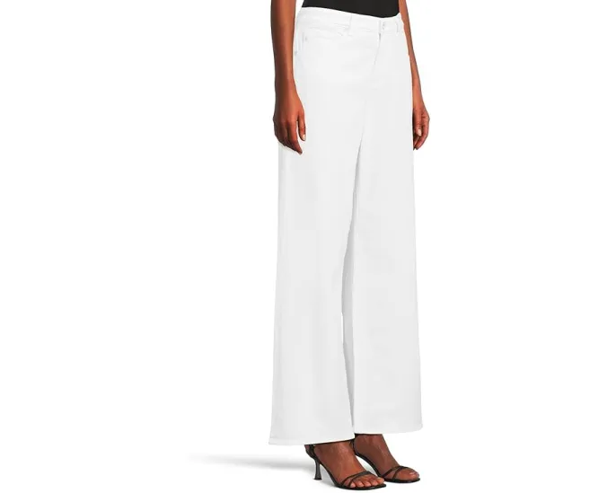 Белые джинсы AG Jeans Adria с низкой посадкой и мешковатым кроем